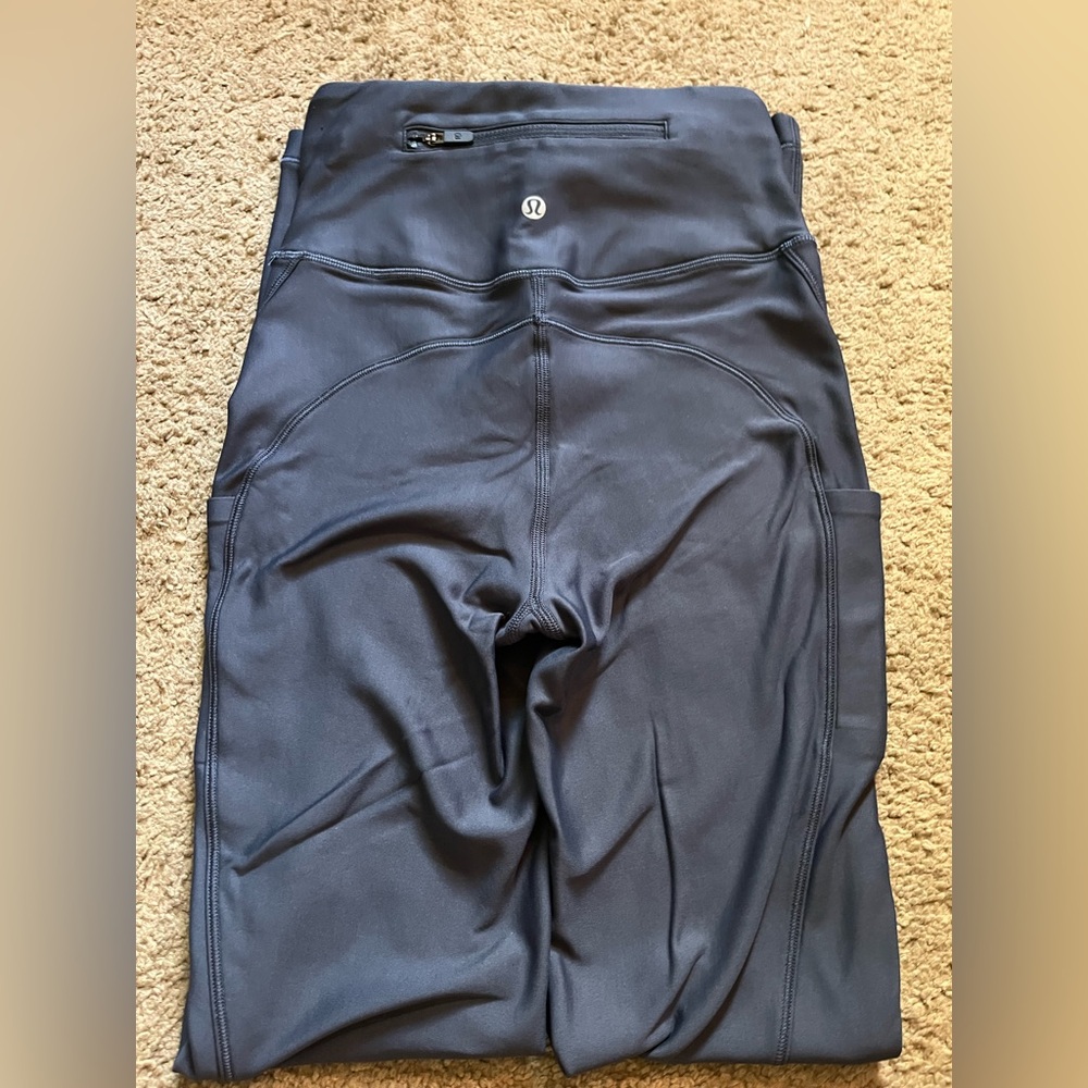 lululemon athletica fleece lined Power Thru High Rise Leggings